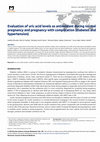 Research paper thumbnail of Evaluation of uric acid levels as antioxidant during normal pregnancy and pregnancy with complication (diabetes and hypertension)