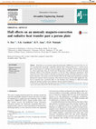 Research paper thumbnail of Hall effects on an unsteady magneto-convection and radiative heat transfer past a porous plate