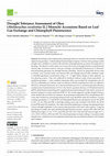 Research paper thumbnail of Drought Tolerance Assessment of Okra (Abelmoschus esculentus [L.] Moench) Accessions Based on Leaf Gas Exchange and Chlorophyll Fluorescence