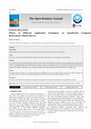 Research paper thumbnail of Effects of Different Application Techniques on Nanohybrid Composite Restorations Clinical Success