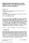 Research paper thumbnail of Design and real-time implementation of an adaptive fast terminal synergetic controller based on dual RBF neural networks for voltage control of DC–DC step-down converter