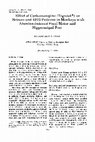 Research paper thumbnail of Effect of Carbamazepine (Tegretol®) on Seizure and EEG Patterns in Monkeys with Alumina-Induced Focal Motor and Hippocampal Foci