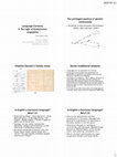 Research paper thumbnail of Language Contacts in the Light of Evolutionary Linguistics