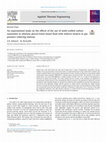 Research paper thumbnail of An experimental study on the effects of the use of multi-walled carbon nanotubes in ethylene glycol/water-based fluid with indirect heaters in gas pressure reducing stations