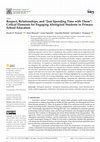 Research paper thumbnail of Respect, Relationships, and “Just Spending Time with Them”: Critical Elements for Engaging Aboriginal Students in Primary School Education