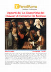 Research paper thumbnail of Benedetto Ligorio, Appunti da ‘Lo Scacchista del Diavolo’ di Girolamo De Michele [recensione],  «Faro di Roma» , 20 ottobre 2024.