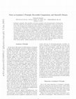 Research paper thumbnail of Notes on Landauer's principle, Reversible Computation and Maxwell's Demon