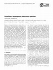 Research paper thumbnail of Modelling of geomagnetic induction in pipelines