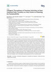 Research paper thumbnail of Villagers’ Perceptions of Tourism Activities in Iona National Park: Locality as a Key Factor in Planning for Sustainability