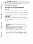 Research paper thumbnail of Racial Differences in Sarcoidosis Granuloma Density