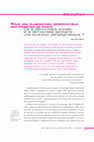 Research paper thumbnail of De la démocratie sociale à la démocratie sanitaire : une évolution paradigmatique ?