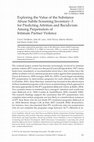 Research paper thumbnail of Exploring the Value of the Substance Abuse Subtle Screening Inventory-3 for Predicting Attrition and Recidivism Among Perpetrators of Intimate Partner Violence