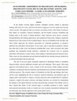 Research paper thumbnail of AN ECONOMIC ASSESSMENT OF FRAUDULENT APP BANKING, FRAUDULENT LOANS, BET SCAMS, RECOVERY AGENTS, AND FAKE LOAN OFFERS -A LOOK AT ECONOMIC INSIGHTS