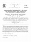 Research paper thumbnail of Magnetostratigraphy and Rock Magnetism of the Neogene Yaha Section (Northwest China) and Possible Late Cenozoic Uplift of the Tianshan by 11 Ma