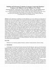 Research paper thumbnail of Modeling and performance evaluation of antennas coated using monolayer graphene in the millimeter and sub‐millimeter wave bands