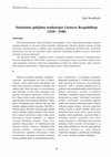 Research paper thumbnail of Sionistinio judėjimo tendencijos Lietuvos Respublikoje (1918 - 1940)