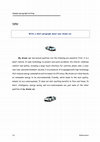 Research paper thumbnail of Sample Paragraph writing (dream car)