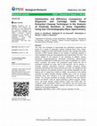 Research paper thumbnail of Optimization and Efficiency Comparison of Dispersive and Cartridge Solid Phase Extraction Cleanup Techniques in the Analysis of Pesticide Residues in Some Vegetables Using Gas Chromatography-Mass Spectrometry