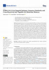 Research paper thumbnail of SARS-CoV-2 Gut-Targeted Epitopes: Sequence Similarity and Cross-Reactivity Join Together for Molecular Mimicry