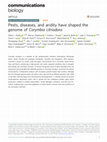 Research paper thumbnail of Pests, diseases, and aridity have shaped the genome of Corymbia citriodora