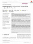 Research paper thumbnail of Modelled distributions and conservation priorities of wild sorghums (Sorghum Moench)