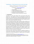 Research paper thumbnail of Teaching Materials -11, Planning and Management of Tank Cascade Systems