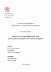 Research paper thumbnail of V. Morellato, Sulle tracce di Giuseppe Boldini (1822-1898): patriota e pittore [...], Tesi di Laurea Magistrale, rel. Prof. G. Zavatta, correl. Dott.ssa A. Martignon, Corso di Laurea in Storia delle arti e conservazione dei beni artistici, Università Ca’ Foscari Venezia, a.a. 2023/2024.