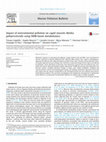 Research paper thumbnail of Impact of environmental pollution on caged mussels Mytilus galloprovincialis using NMR-based metabolomics