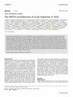 Research paper thumbnail of The KMT2A recombinome of acute leukemias in 2023