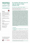 Research paper thumbnail of The cytochrome P450 genesis locus: the origin and evolution of animal cytochrome P450s