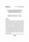 Research paper thumbnail of The Authority of the Guardianship of the Islamic Jurist [Velayat-e Faqih] and its Limits of Power in the Thought of Dr. Beheshti with a Look at the Constitution of the Islamic Republic of Iran