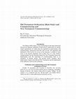 Research paper thumbnail of Old Testament Ordination (Male-Only) and Commissioning and New Testament Commissioning 1