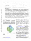 Research paper thumbnail of Recent progress in the JARVIS infrastructure for next-generation data-driven materials design