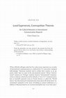 Research paper thumbnail of Local Experiences, Cosmopolitan Theories