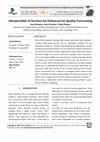 Research paper thumbnail of Interpretable AI Services for Enhanced Air Quality Forecasting