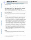 Research paper thumbnail of The Influence of trisomy 21 on facial form and variability