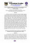 Research paper thumbnail of AKTIVITAS ENZIM LIGNOSELULASE INOKULAN YANG DIPRODUKSI DARI BERBAGAI TINGKAT PENGGUNAAN CACING TANAH (Lumbricus rubellus)