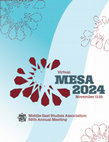 Research paper thumbnail of MESA 2024 ANNUAL MEETING