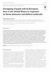 Research paper thumbnail of Uncapping of pupal cells by European bees in the United States as responses to Varroa destructor and Galleria mellonella