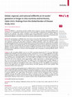 Research paper thumbnail of Global regional and national stillbirths at 20 weeks gestation or longer in 204 countries and territories 1990 2021: findings from the Global Burden of Disease Study 2021