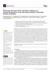 Research paper thumbnail of Purinergic Receptors P2X7 and P2X4 as Markers of Disease Progression in the rd10 Mouse Model of Inherited Retinal Dystrophy