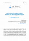 Research paper thumbnail of O 'problema' dos povos indígenas refugiados e migrantes e suas 'soluções': formas de categorização e intervenção sobre os povos indígenas em trânsito da Venezuela para o Brasil