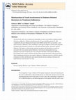 Research paper thumbnail of Relationship of Youth Involvement in Diabetes-Related Decisions to Treatment Adherence