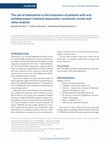 Research paper thumbnail of The use of esketamine in the treatment of patients with oral antidepressant-resistant depression: systematic review and meta-analysis