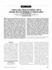 Research paper thumbnail of A prática clínica baseada em evidências: Parte III Avaliação crítica das informações de pesquisas clínicas