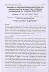 Research paper thumbnail of Incursion of the bivalve Potamocorbula faba into northern Australia: a record from a Holocene archaeological site in Kakadu National Park