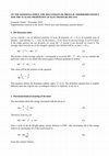 Research paper thumbnail of ON THE RAMANNA INDEX, THE BOLTZMANN-DE BROGLIE THERMOMECHANICS AND THE SCALING PROPERTIES OF ELECTROWEAK DECAYS