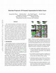 Research paper thumbnail of Real-time Progressive 3D Semantic Segmentation for Indoor Scene