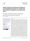 Research paper thumbnail of Spatial-Temporal Assessment of Changes in Aerosol Optical Properties Pre, during, and Post COVID-19 Lockdowns over Kenya, East Africa