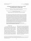 Research paper thumbnail of Cell magnetic targeting system for repair of severe chronic osteochondral defect in a rabbit model